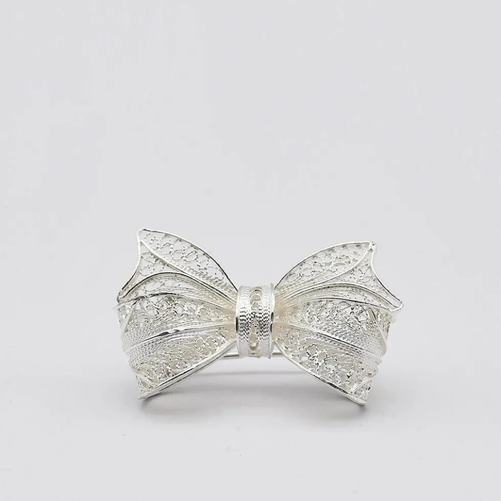 Laço I Broche en argent - 4cm