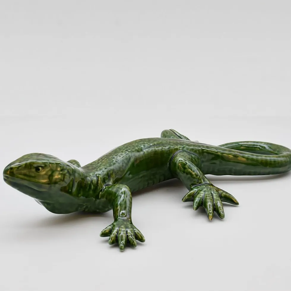 Lézard en céramique - 40cm