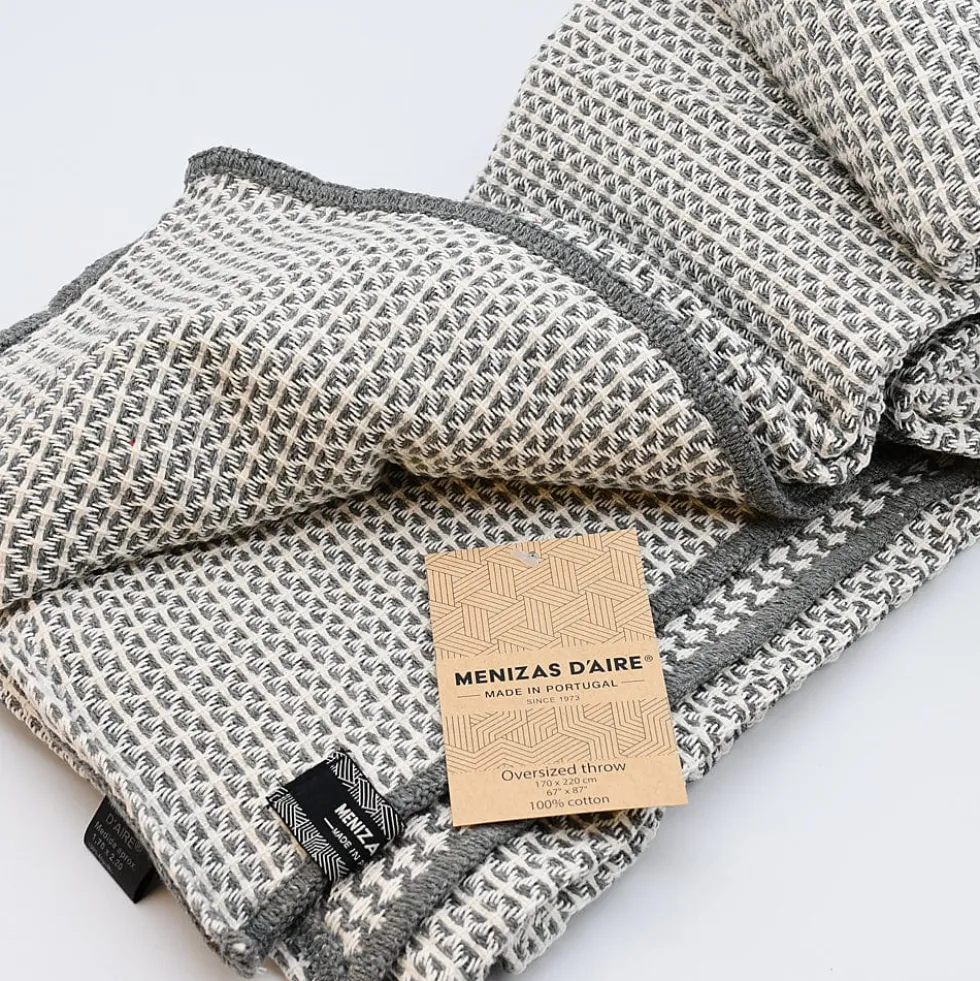 Maxi Plaid en coton - Gris