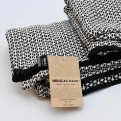 Maxi Plaid en coton - Noir