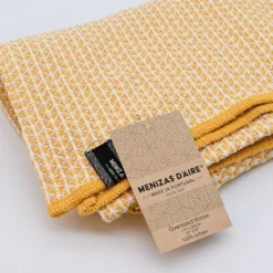Maxi Plaid en coton - Ochre