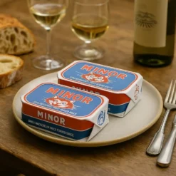 Minor I Conserve de petits maquereaux à la sauce tomate épicée