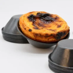 Moules à Pasteis de Nata anti-adhésif - 16 pièces