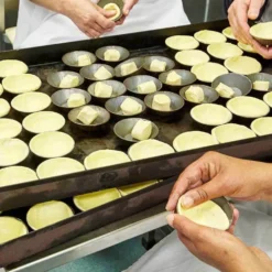 Moules à Pasteis de Nata en inox - 5 pièces