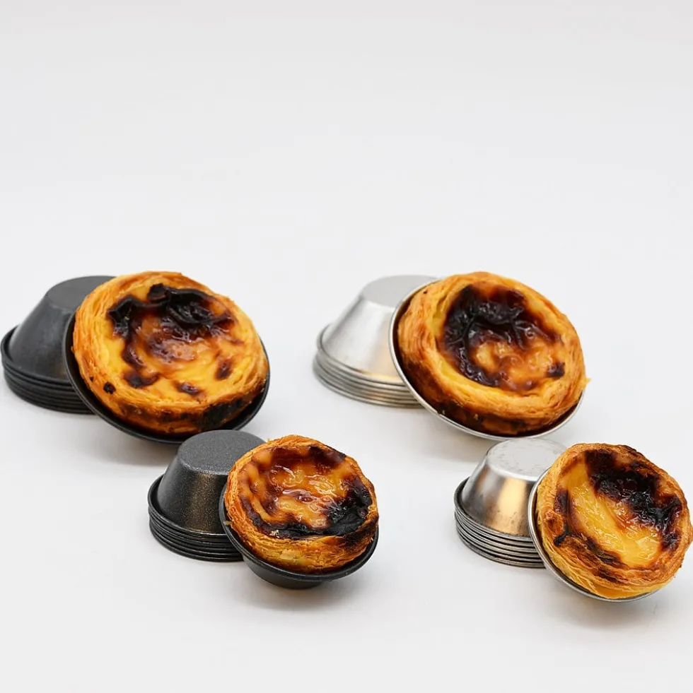 Moules à Pasteis de Nata Miniatures - 16 pièces