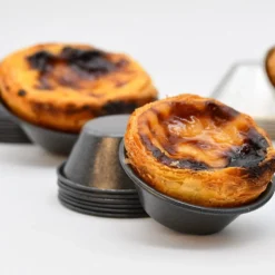 Moules à Pasteis de Nata Miniatures anti-adhésif - 16 pièces