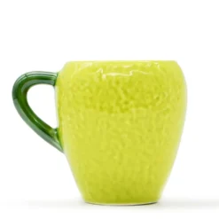 Mug en céramique en forme de citron