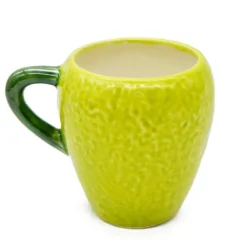 Mug en céramique en forme de citron