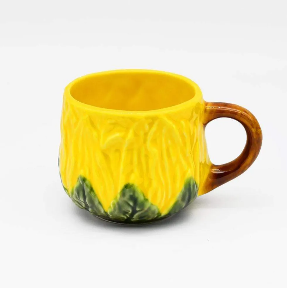 Mug en céramique en forme de Tournesol