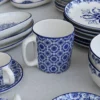 Mug en céramique "Padrão" - Bleu