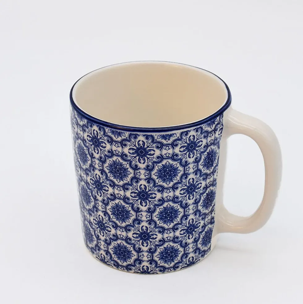 Mug en céramique "Padrão" - Bleu