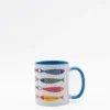 Mug en céramique "Sardinhas"