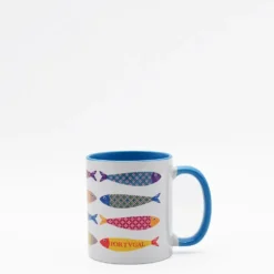 Mug en céramique "Sardinhas"