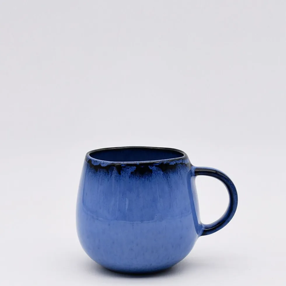 Mug en grès "Amazonia" Bleu
