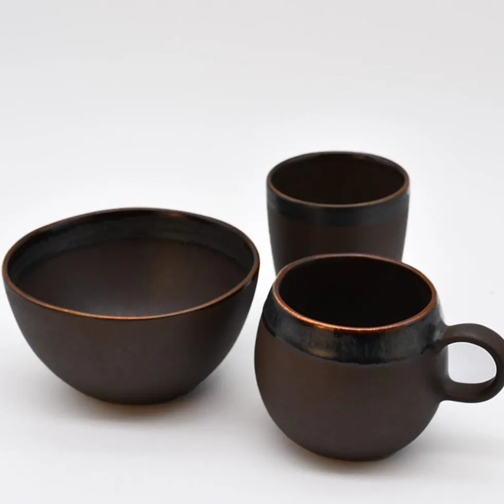 Mug en grès "Café"