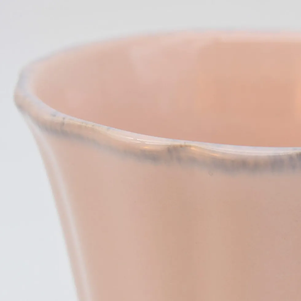 Mug en grès fin "Rosa" - Rose