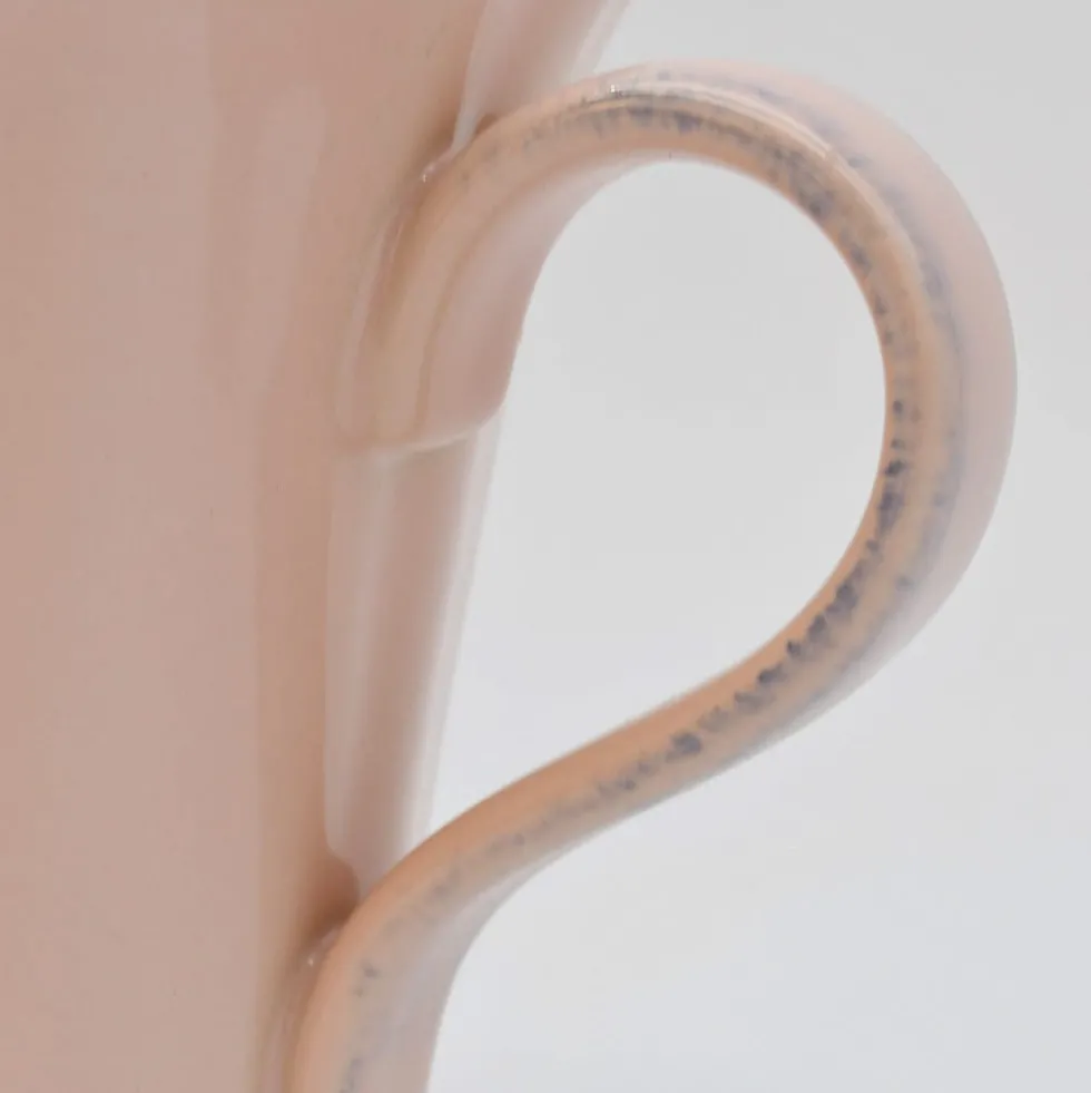 Mug en grès fin "Rosa" - Rose