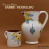 Mug en terre cuite 8cm - Jaune