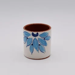 Mug en terre cuite 8cm - Turquoise
