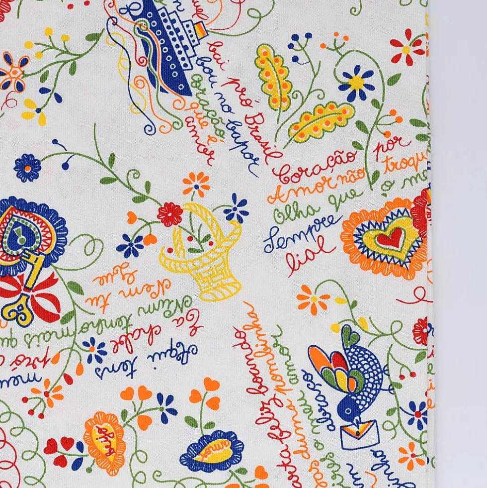 Nappe en coton "Namorados"