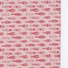 Nappe en coton "Sardinhas" - Rouge