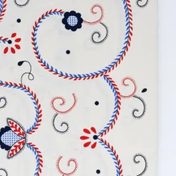 Nappe en coton "Viana" - Rouge