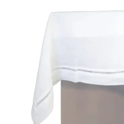 Nappe en lin blanche