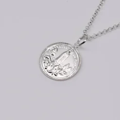 Nossa Senhora de Fátima I Médaille en argent - 2cm