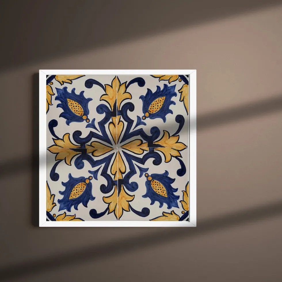 Panneau d'azulejos 28x28cm