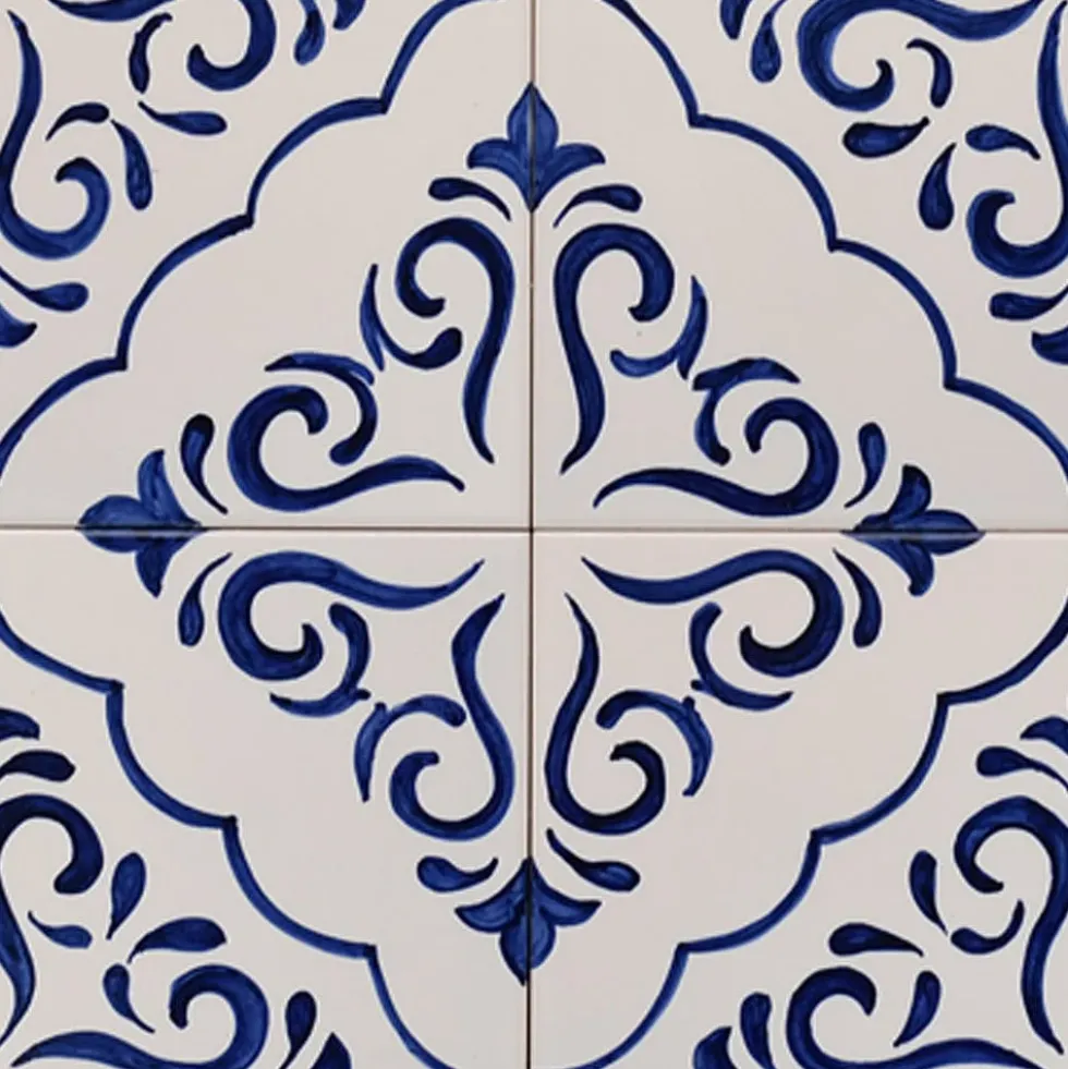 Panneau d'azulejos 28x28cm