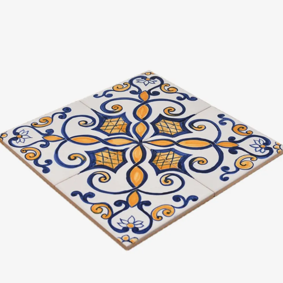 Panneau d'azulejos 28x28cm