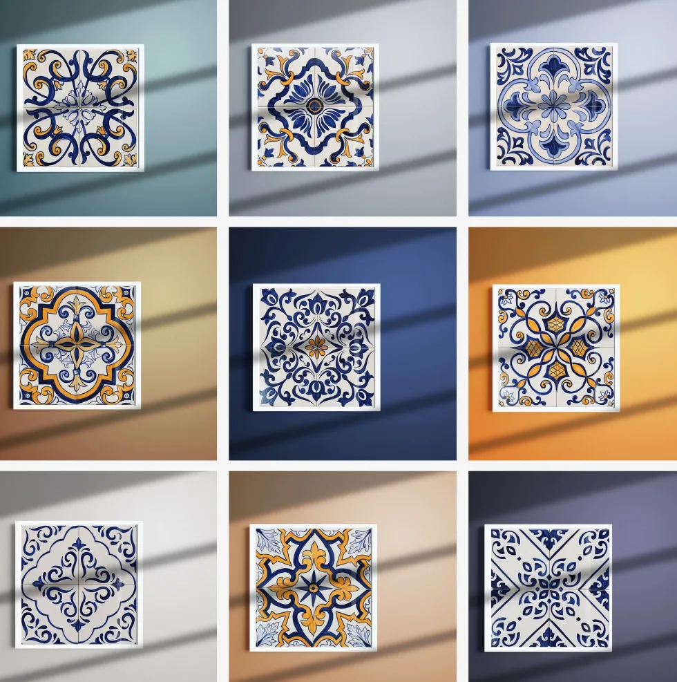 Panneau d'azulejos 30x30cm