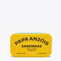 Papa Anzóis I Conserve de sardines à l'huile d'olive vierge et au citron