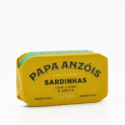 Papa Anzóis I Conserve de sardines à l'huile d'olive vierge et au citron