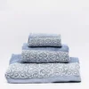 Parure de bain 3 pièces - Bleu moyen