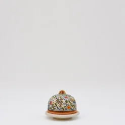 Petit beurrier en céramique de Coimbra