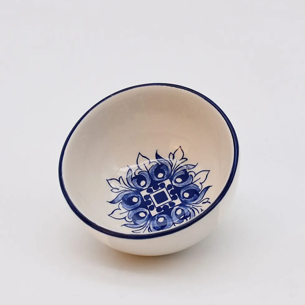 Petit bol en céramique "Brasão" 8cm - Bleu