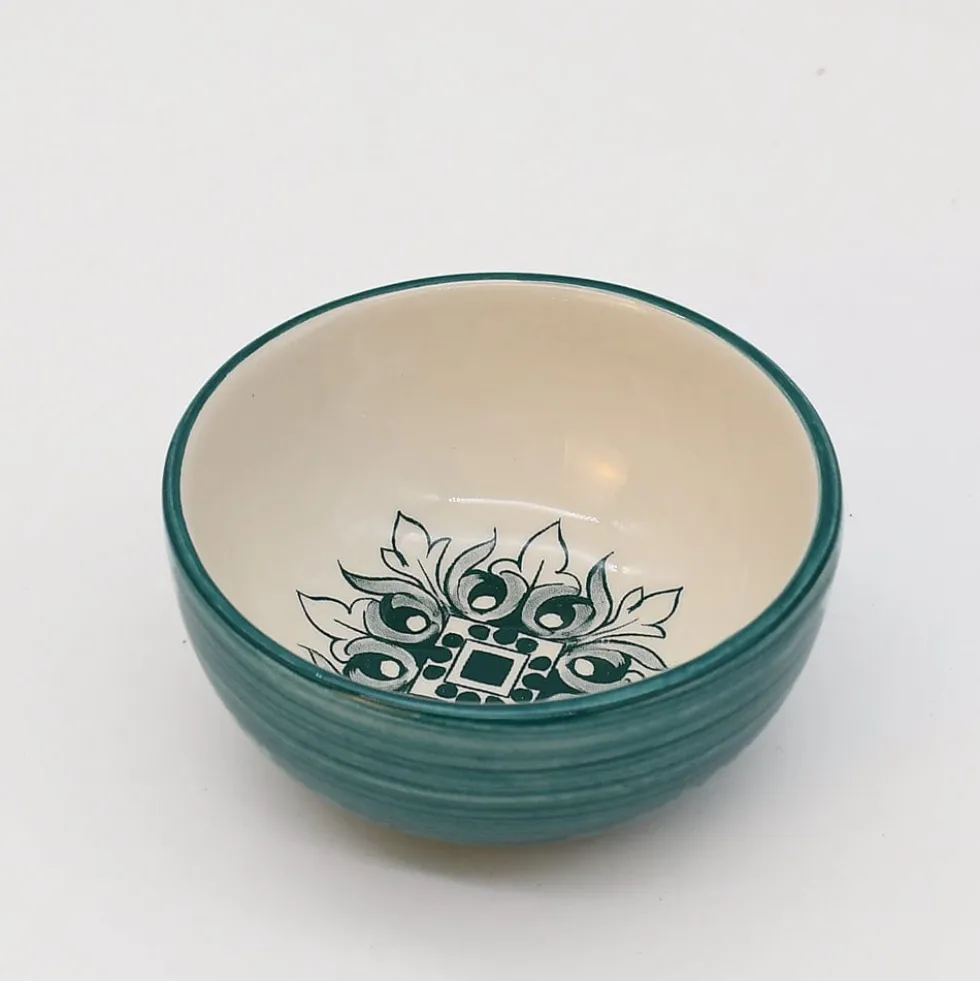 Petit bol en céramique "Brasão" 8cm - Vert