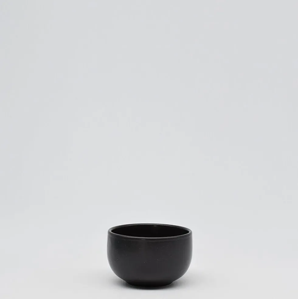 Petit bol en grès “Pacifica" - Anthracite