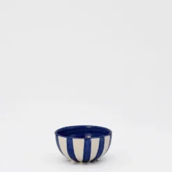Petit bol rayé "Costa Nova Mar" - Bleu
