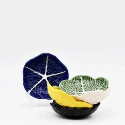 Petite assiette en céramique en forme de chou - 12 cm