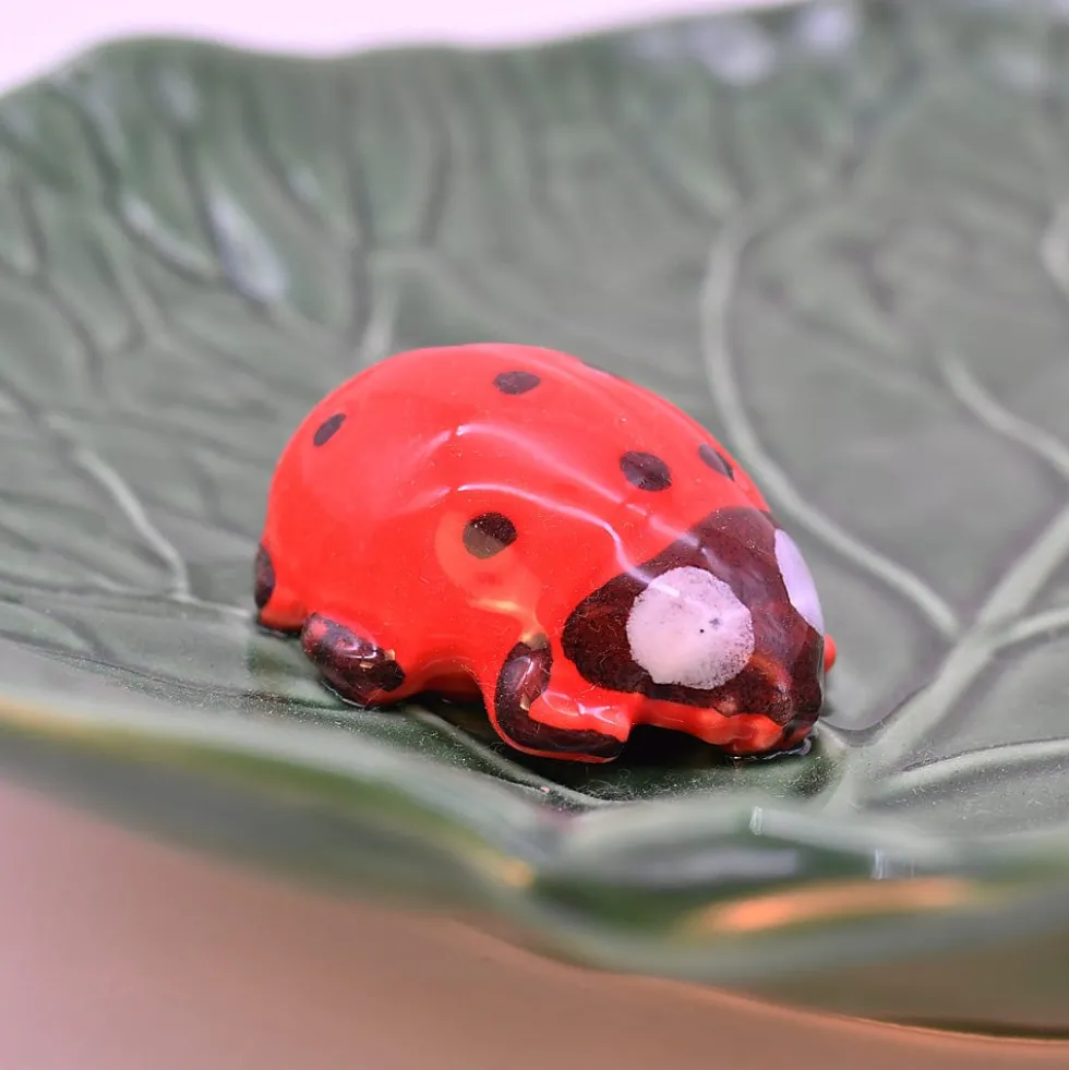 Petite assiette en céramique "Joaninha"