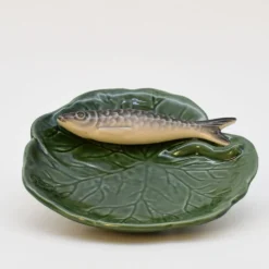 Petite assiette en céramique "Sardinha"
