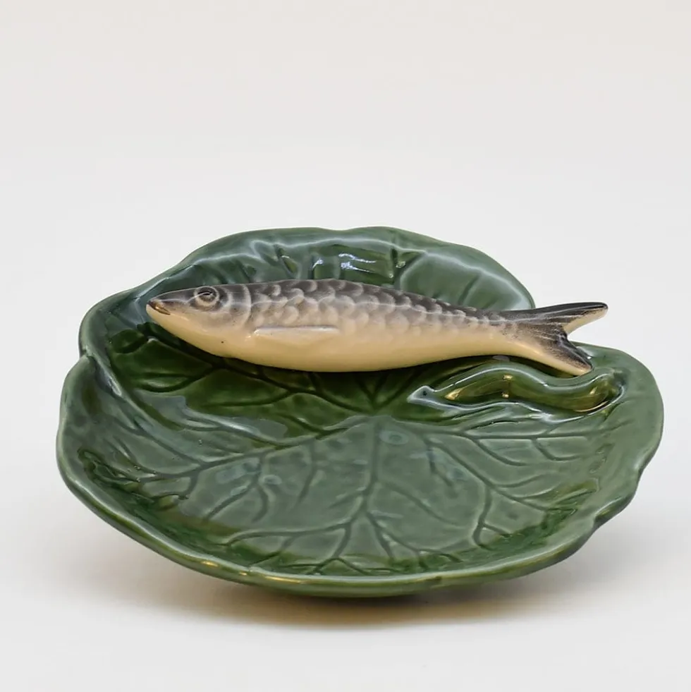 Petite assiette en céramique "Sardinha"