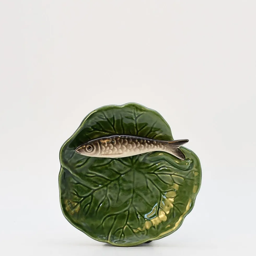 Petite assiette en céramique "Sardinha"