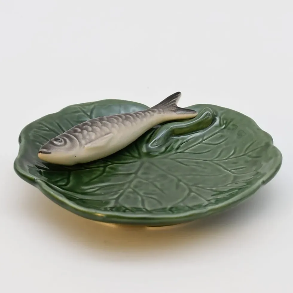 Petite assiette en céramique "Sardinha"
