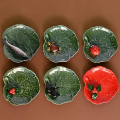 Petite assiette à olives en forme de chou