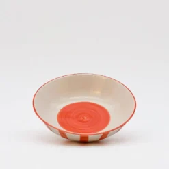 Petite coupe rayée "Costa Nova Mar" - Rouge