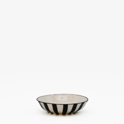 Petite coupe rayée "Costa Nova Mar" - Noir