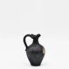 Petite cruche en terre cuite noire de Bisalhães - 13cm